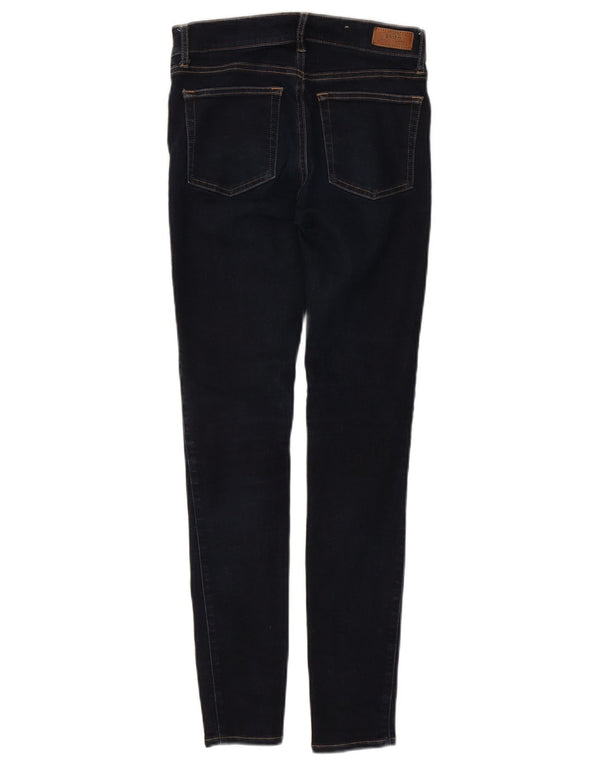 Polo Ralph Lauren Jeans Tompkins Super Skinny da donna W27 L28 Blu Navy