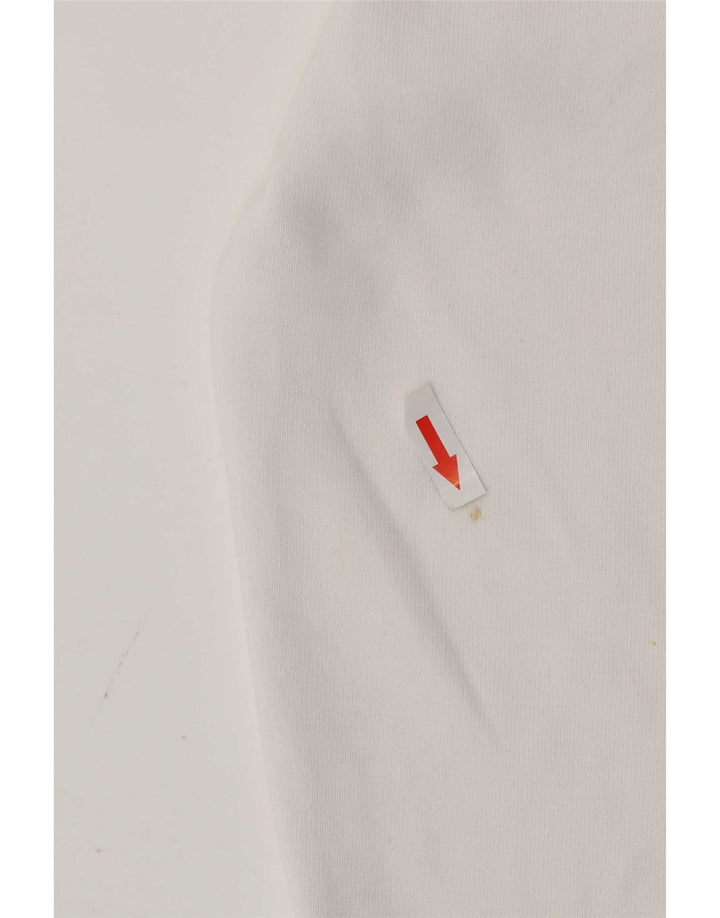 Felpa grafica da donna Levi's UK 14 Medium White