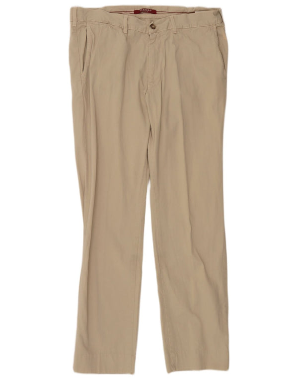 Pantaloni chino dritti da uomo 624 Carrera W38 L31 cotone beige