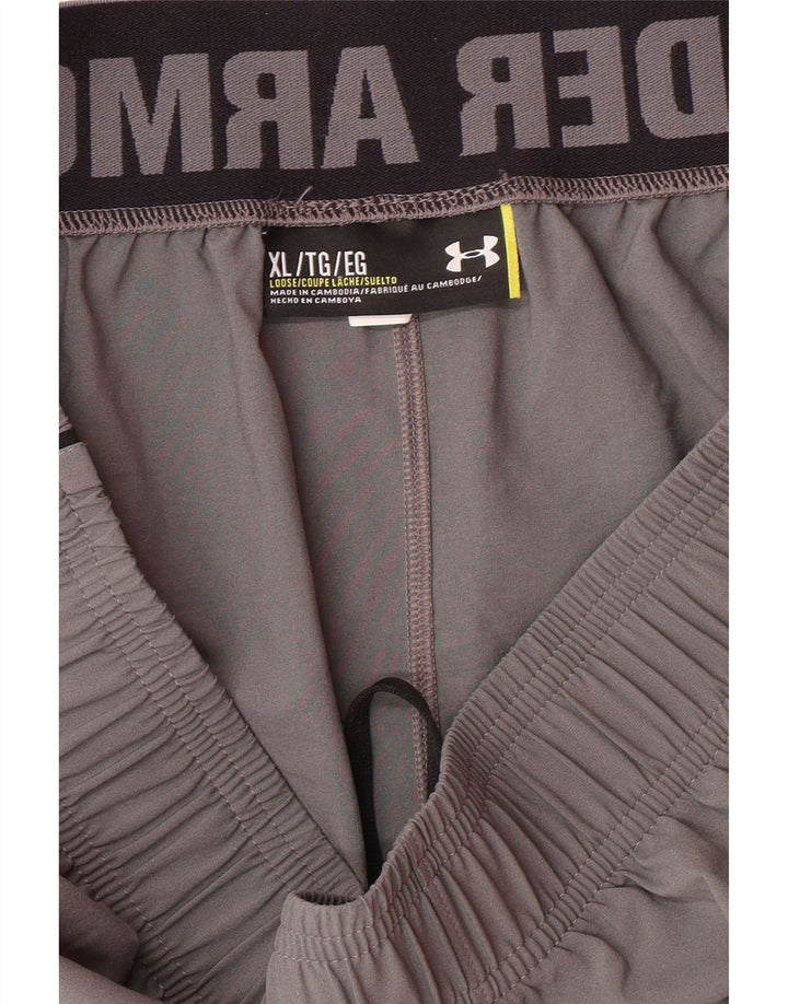 Pantaloncini sportivi grafici da uomo UNDER ARMOR XL grigi