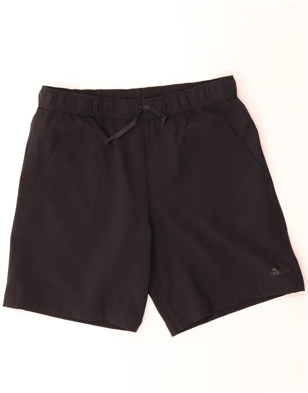 Pantaloncini sportivi reversibili da uomo Adidas Large in poliestere color block grigio