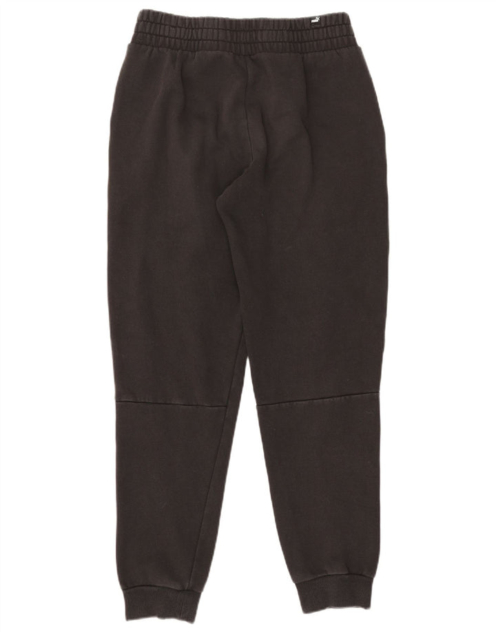 Pantaloni da tuta con grafica PUMA da uomo Joggers medio cotone nero