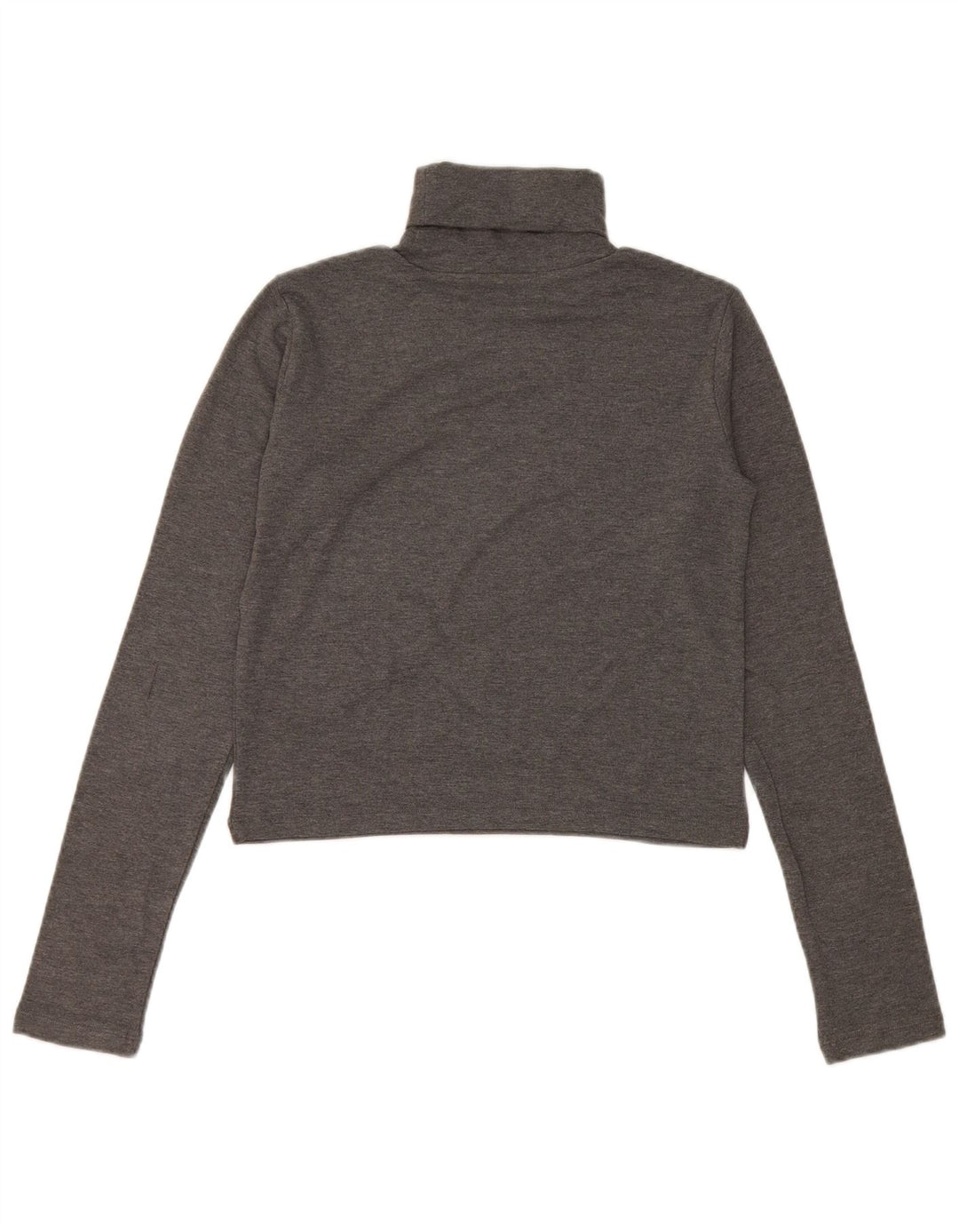 Top corto da donna Zara a maniche lunghe UK 12 Grigio medio