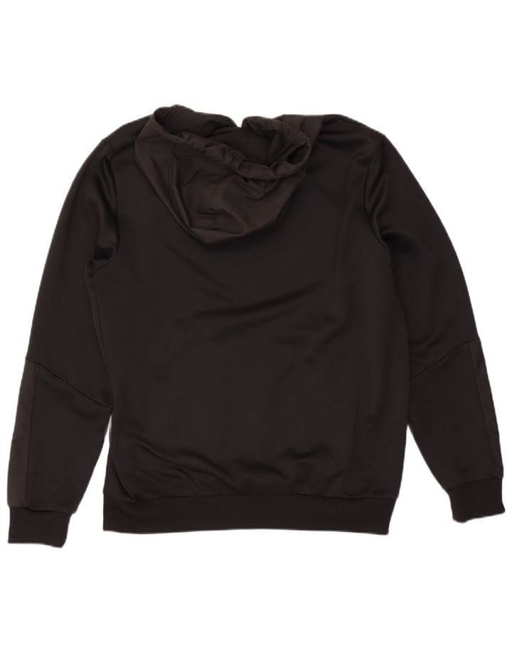 PUMA Mens Hoodie Jumper Medium Black Polyester