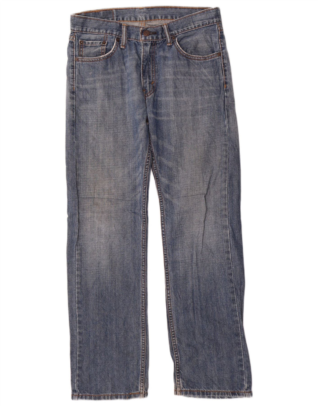 Levi's Uomo 505 Jeans dritti W30 L30 Cotone Blu