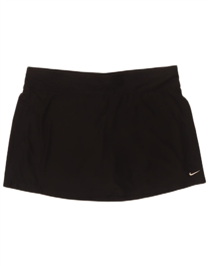Gonna Nike Dri Fit da donna UK 16 grande poliestere nero