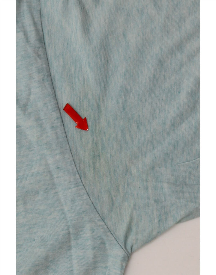 T-shirt Uomo Trussardi Top Large Blu in Cotone