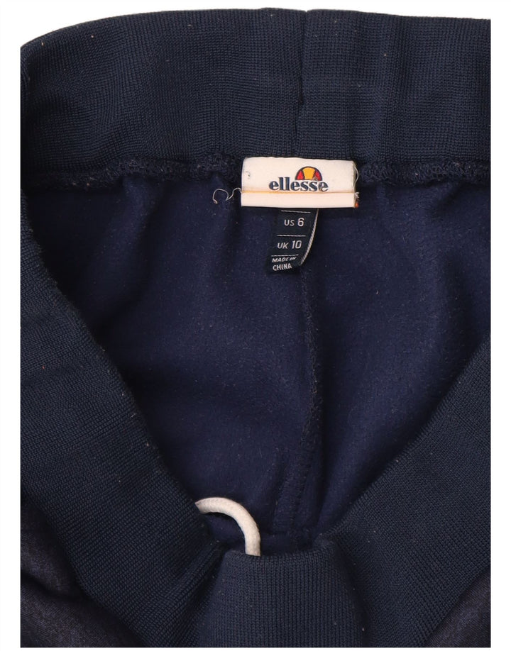 Pantaloni da tuta da donna Ellesse Joggers UK 10 Small Blu Navy Colourblock
