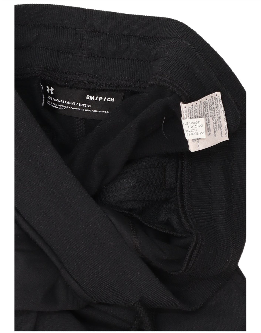Pantaloni da tuta da uomo Under Armour Pantaloni da jogging piccoli in poliestere nero