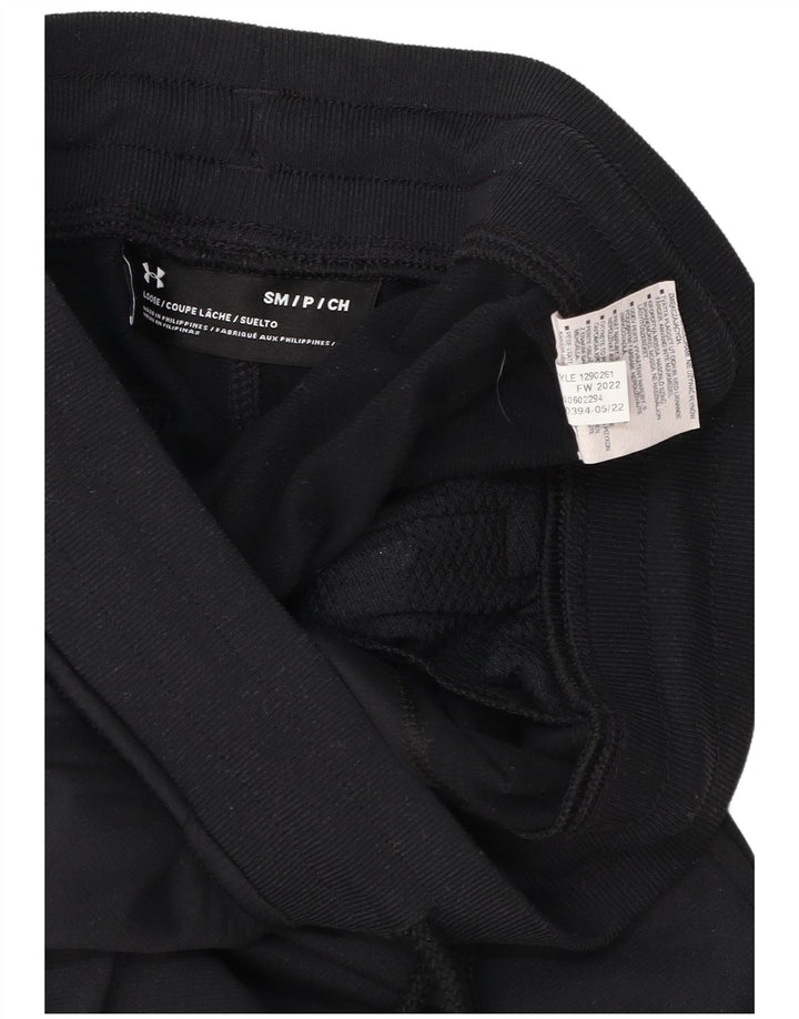 Pantaloni da tuta da uomo Under Armour Pantaloni da jogging piccoli in poliestere nero