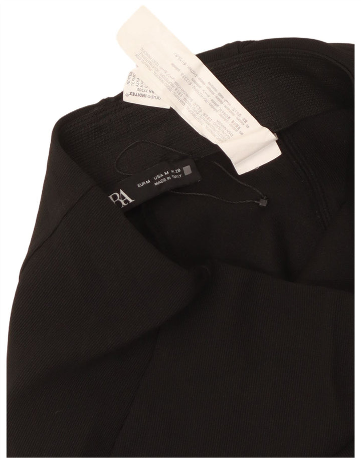 Pantaloni skinny da donna Zara medi W28 L34 poliestere nero