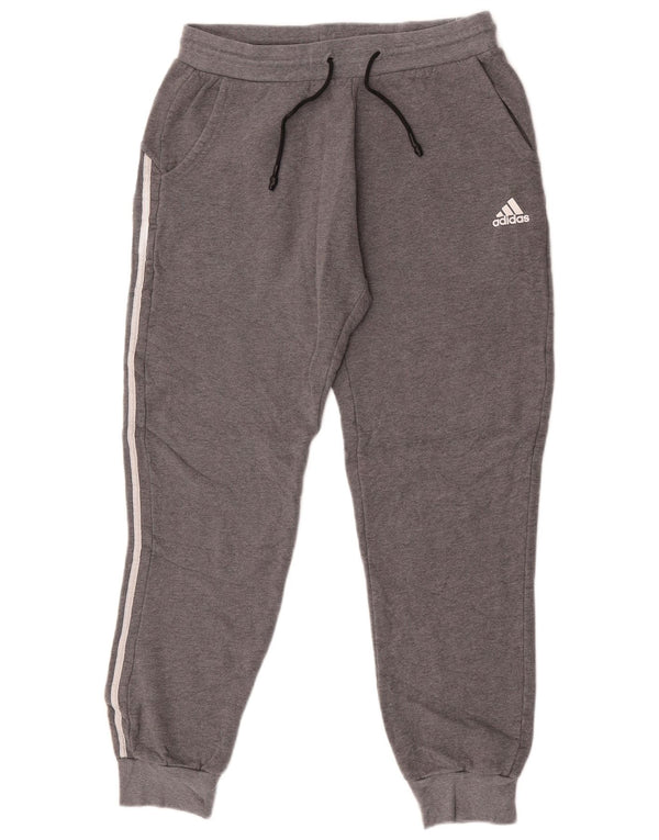 Pantaloni da tuta da uomo Adidas Joggers grandi in cotone chiazzato grigio