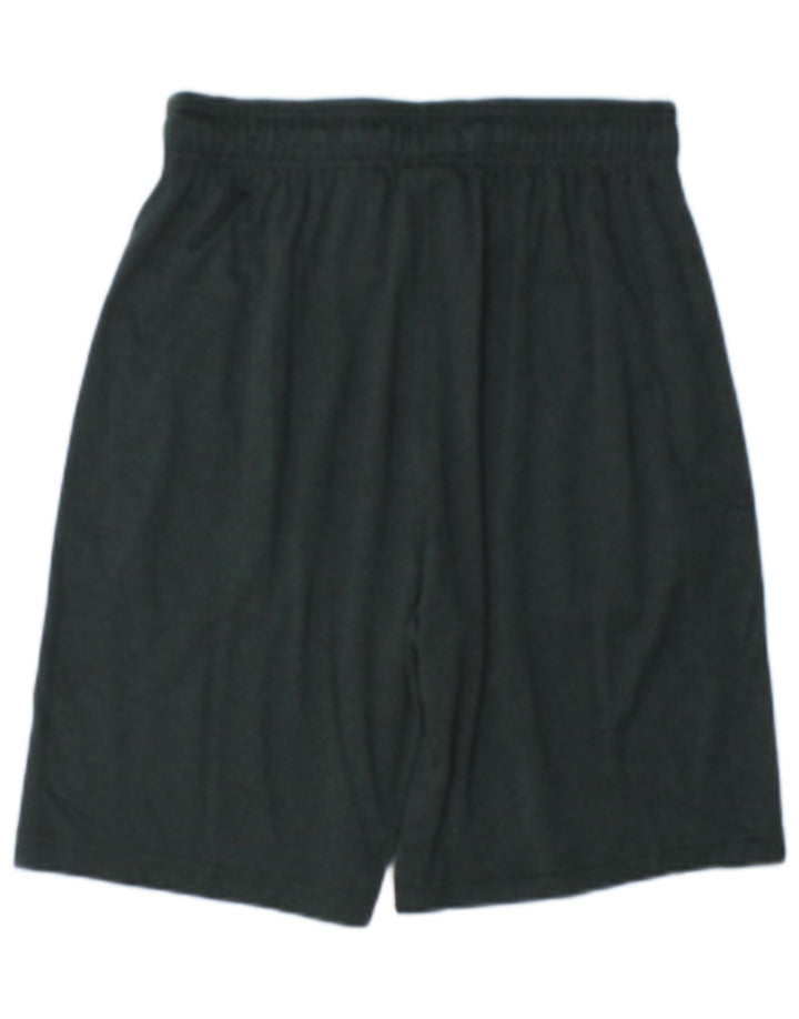 Pantaloncini sportivi Reebok da uomo piccoli in poliestere chiazzato verde