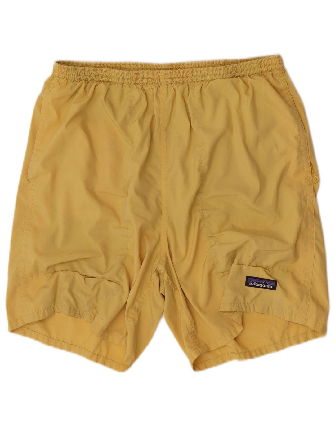 Pantaloncini da bagno da uomo Patagonia grandi gialli