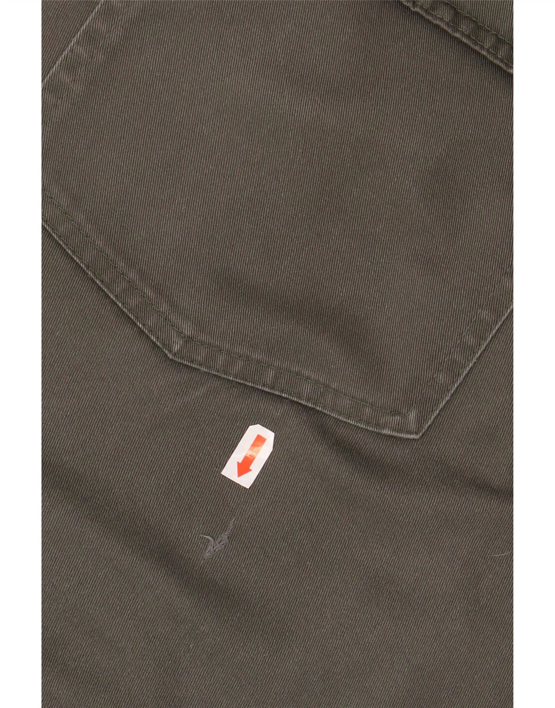 VINTAGE Mens Straight Cargo Trousers W44 L32 Khaki
