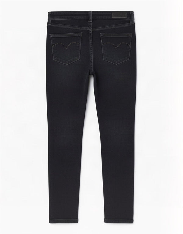 Jeans skinny Demi Curve da donna Levi's US 5 medi W30 L29 cotone nero
