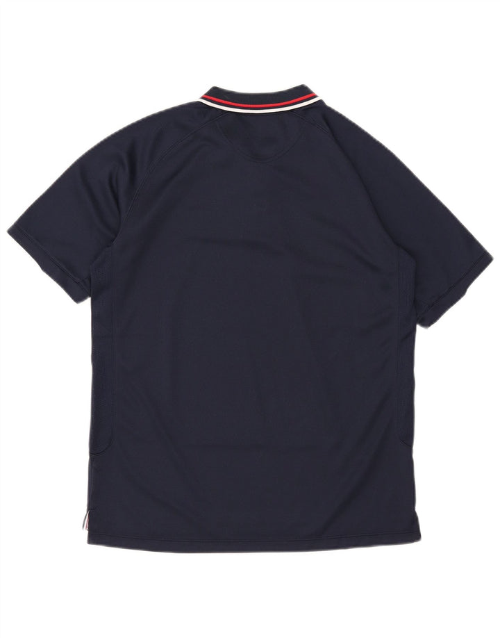 Polo da uomo Fila media blu navy