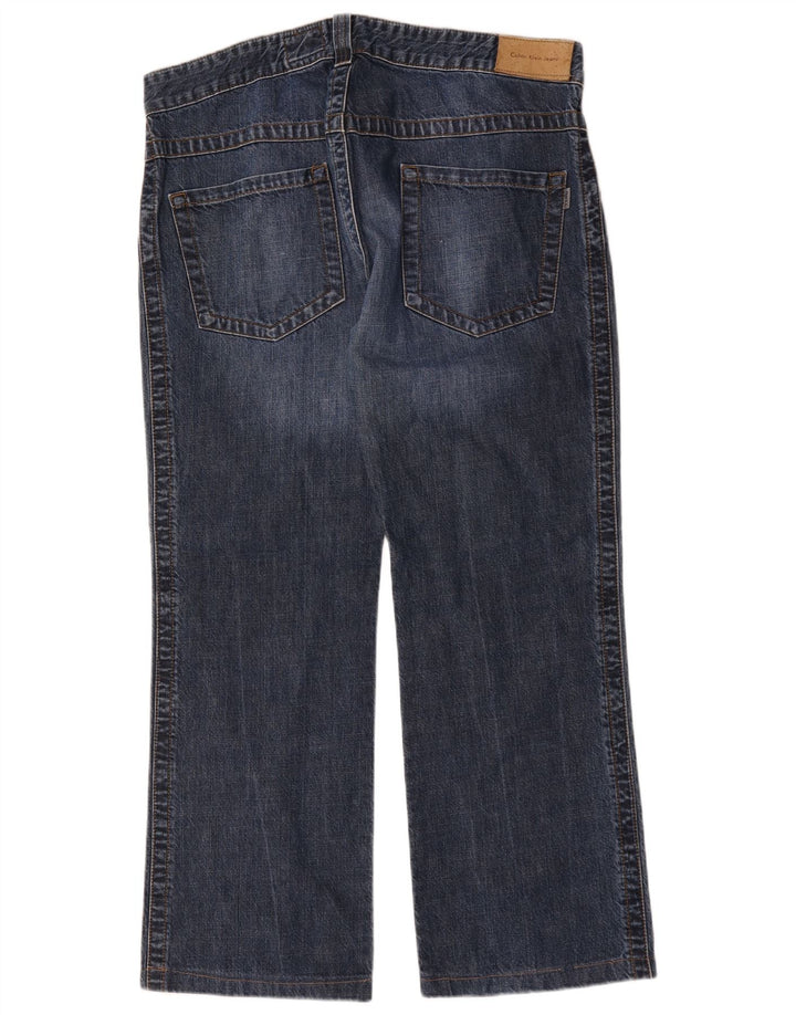 Jeans larghi da uomo Calvin Klein W38 L30 cotone blu