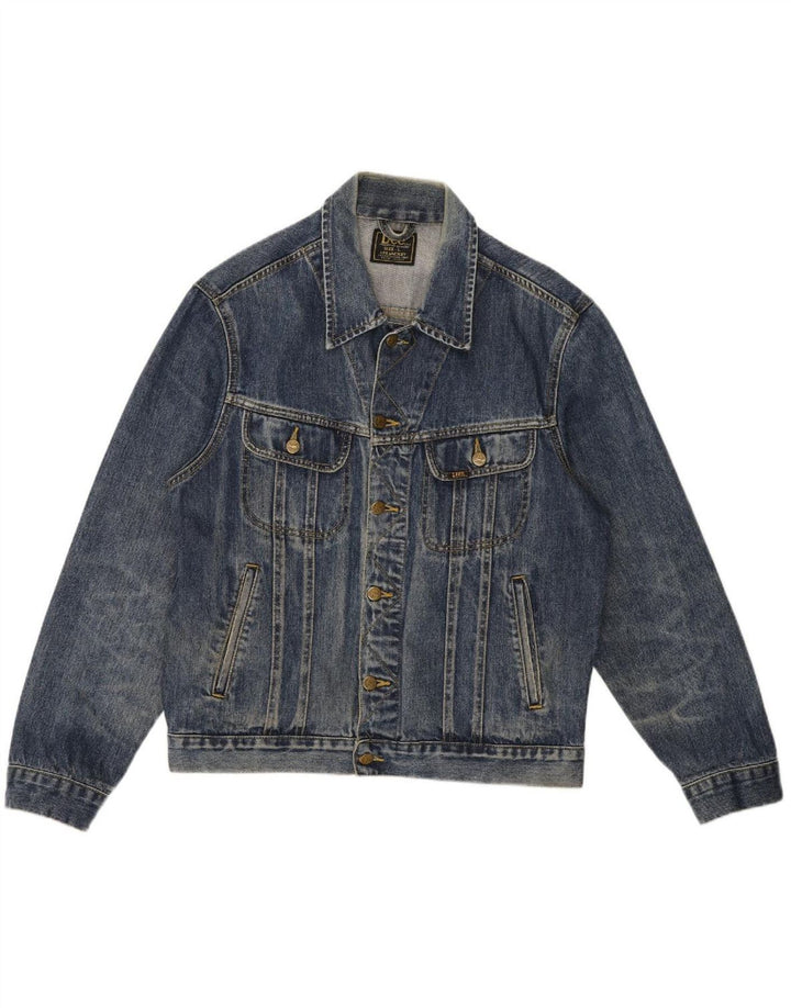Giacca di jeans da uomo LEE UK 40 grande cotone blu