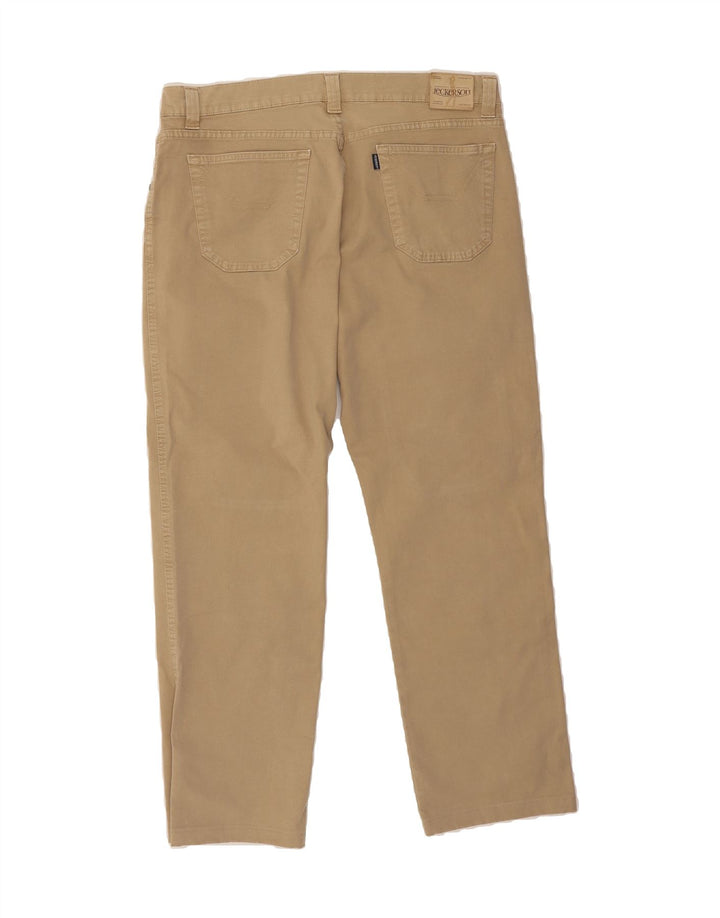 JECKERSON Mens Straight Jeans W38 L29 Beige Cotton Vintage Jeckerson and Second-Hand Jeckerson from Messina Hembry 