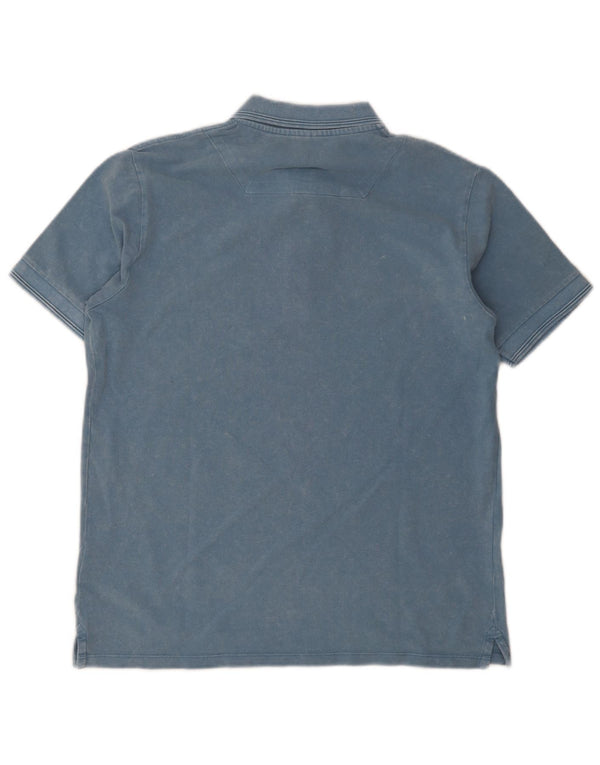 Polo Uomo Replay Large in Cotone Blu