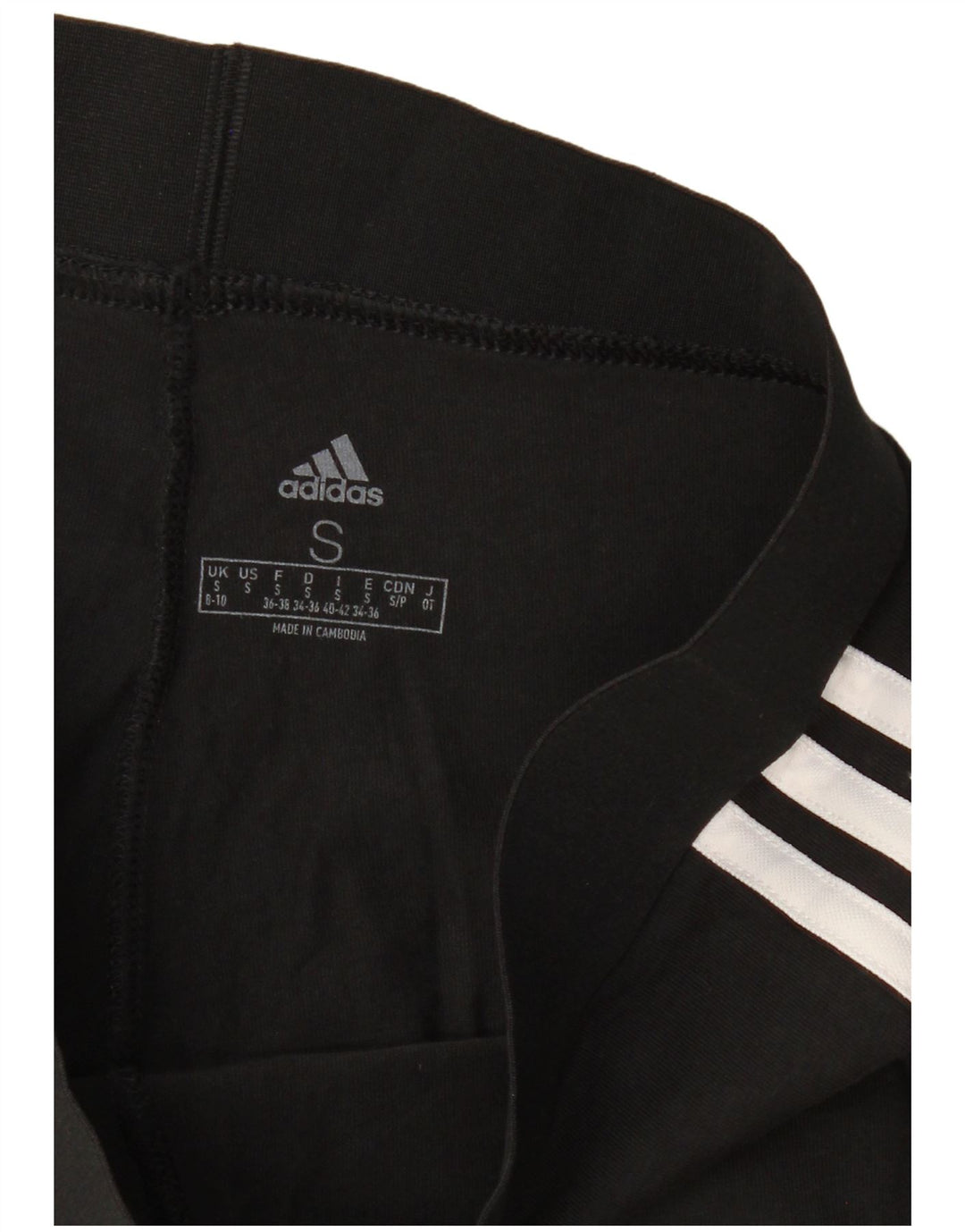 Leggings da donna ADIDAS UK 8/10 piccoli neri