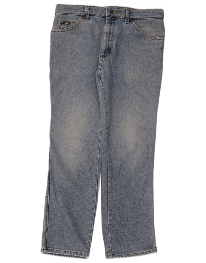 Jeans dritti da uomo Lee W34 L30 cotone blu