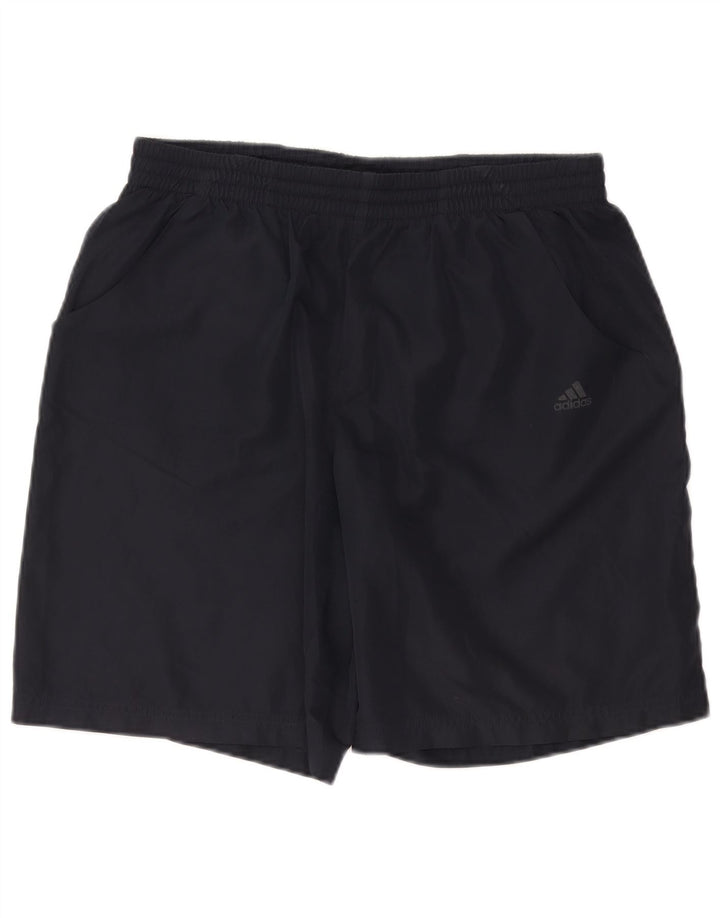 Pantaloncini sportivi ADIDAS Clima 365 grandi in poliestere blu navy