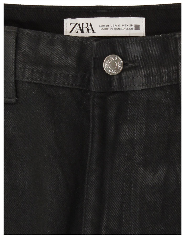 Jeans affusolati da donna Zara EU 38 piccoli W28 L28 neri