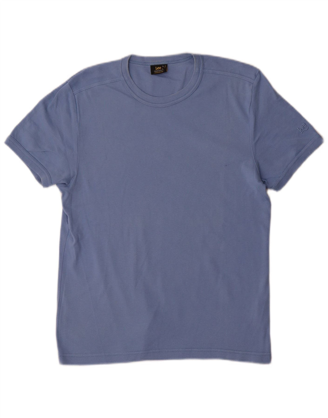 Maglietta da donna Lee Top grande in cotone blu