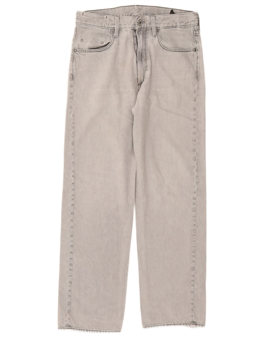 Jeans dritti da uomo G-Star W29 L30 cotone grigio