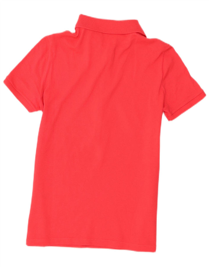 Polo da donna Lacoste taglia 38 media rossa in cotone