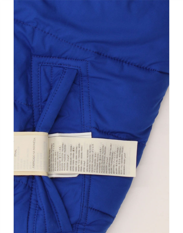 Gilet imbottito reversibile da uomo Hollister UK 38 medio blu navy poliestere