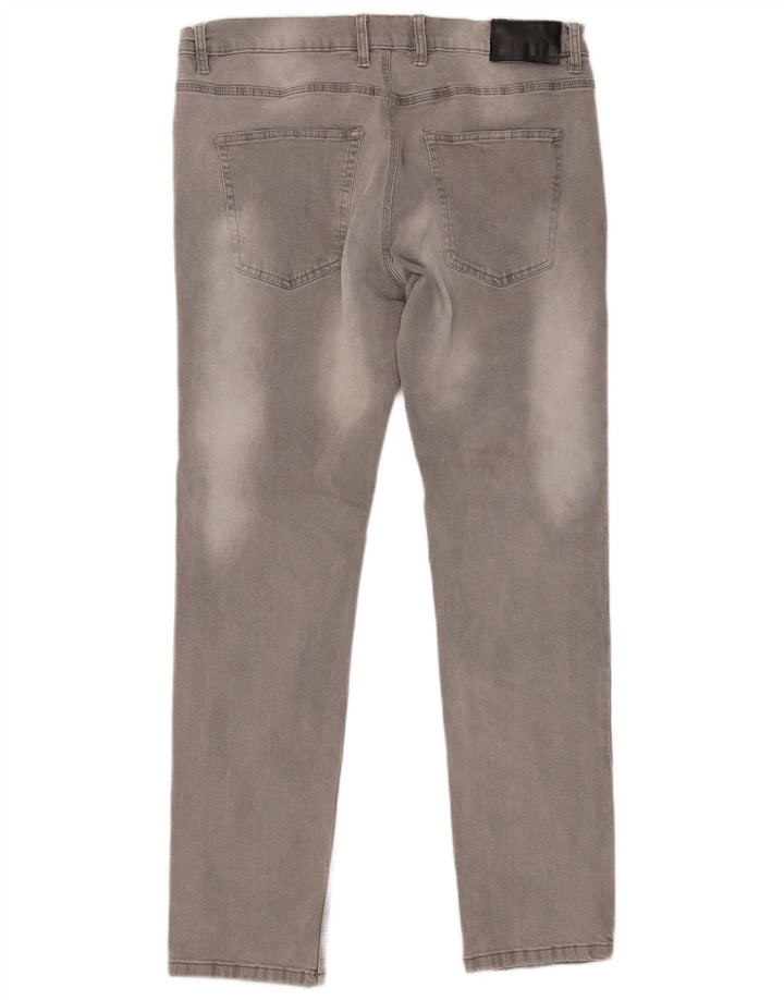 Jeans skinny da uomo French Connection W34 L32 cotone grigio