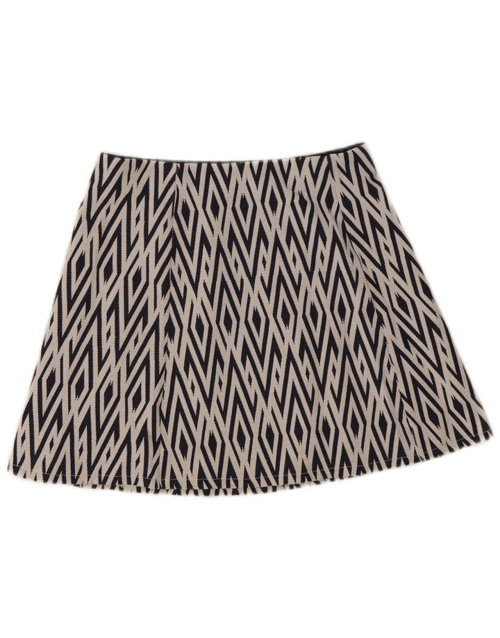 Minigonna Trafaluc da donna Zara media W28 blu navy geometrica