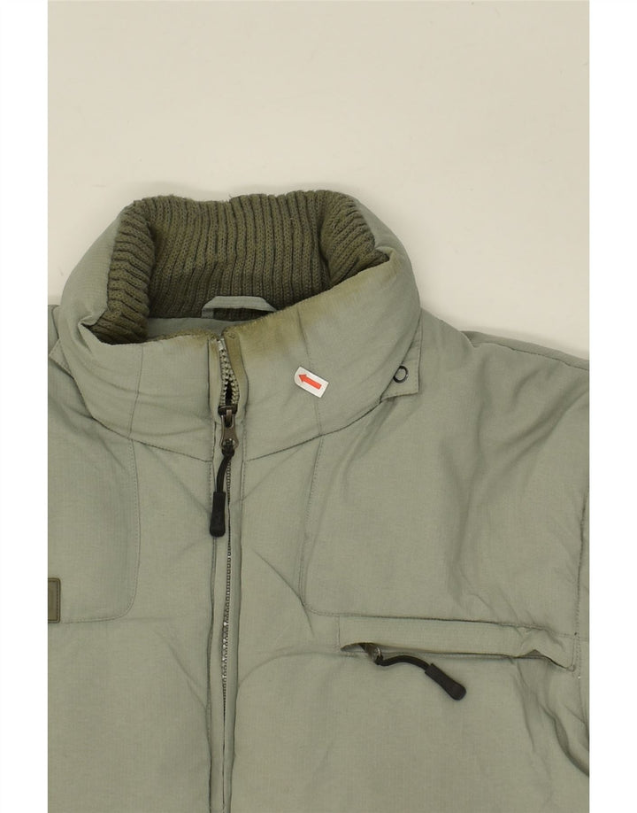 FILA Mens Padded Jacket UK 36 Small Green Polyamide Vintage Fila and Second-Hand Fila from Messina Hembry 
