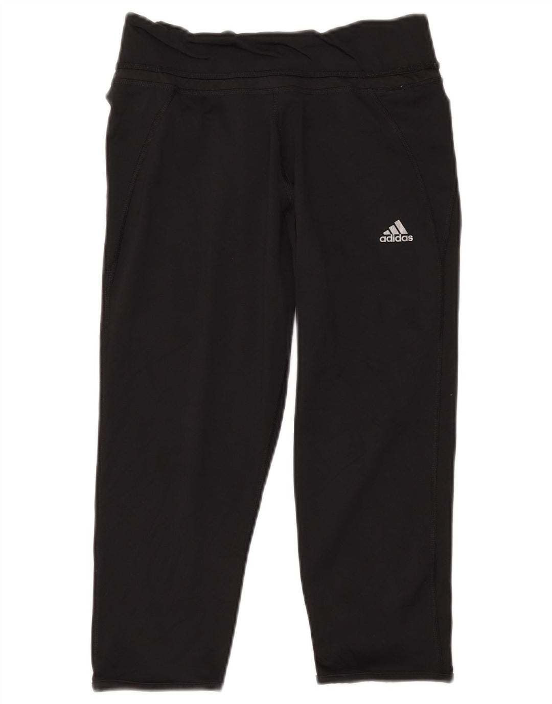 Leggings Adidas Climalite Capri da donna UK 12/14 Poliestere nero medio
