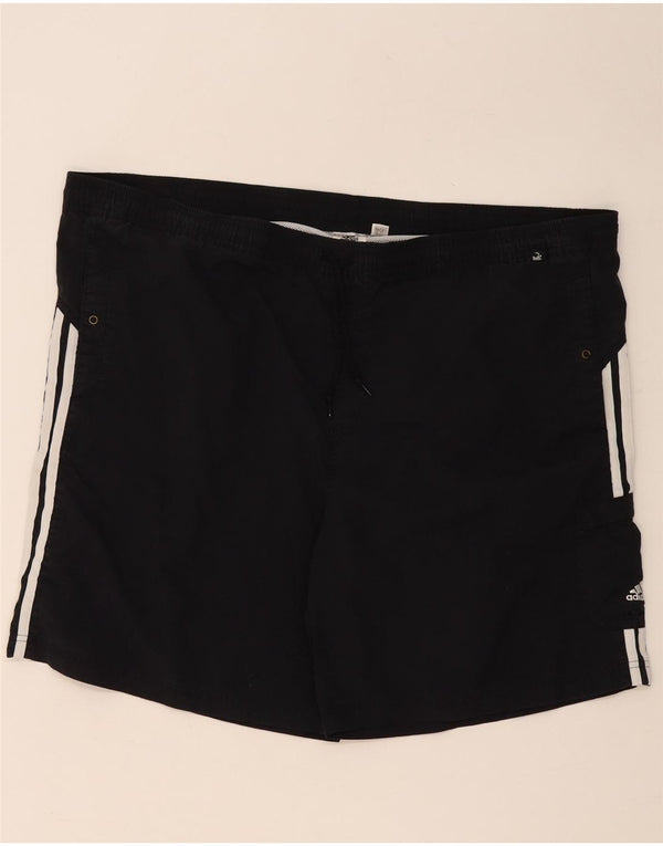 Pantaloncini sportivi Adidas da uomo 2XL neri in poliammide