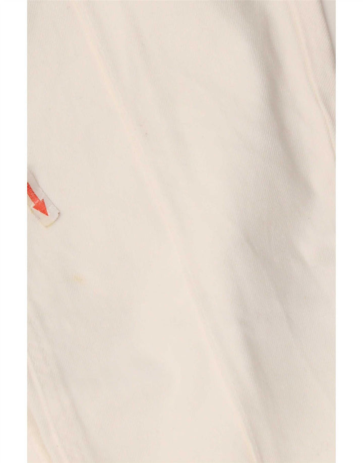 Jeans dritti da donna Zara EU 32 2XS W22 L31 Bianco