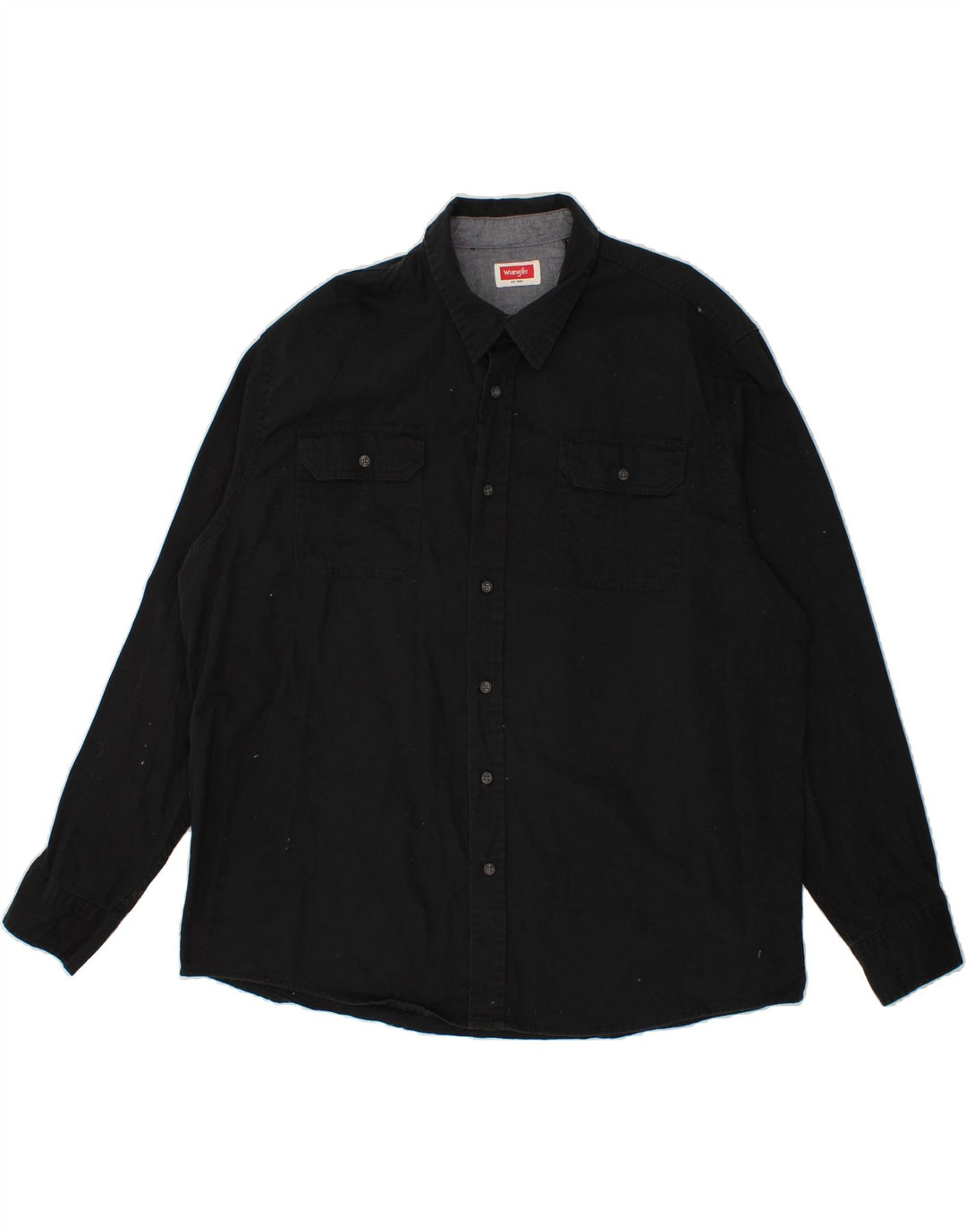 Camicia da uomo WRANGLER 2XL cotone nero