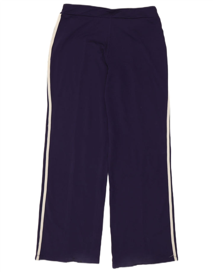 Pantaloni da tuta da donna Adidas UK 12 Medium Blu Navy Poliestere