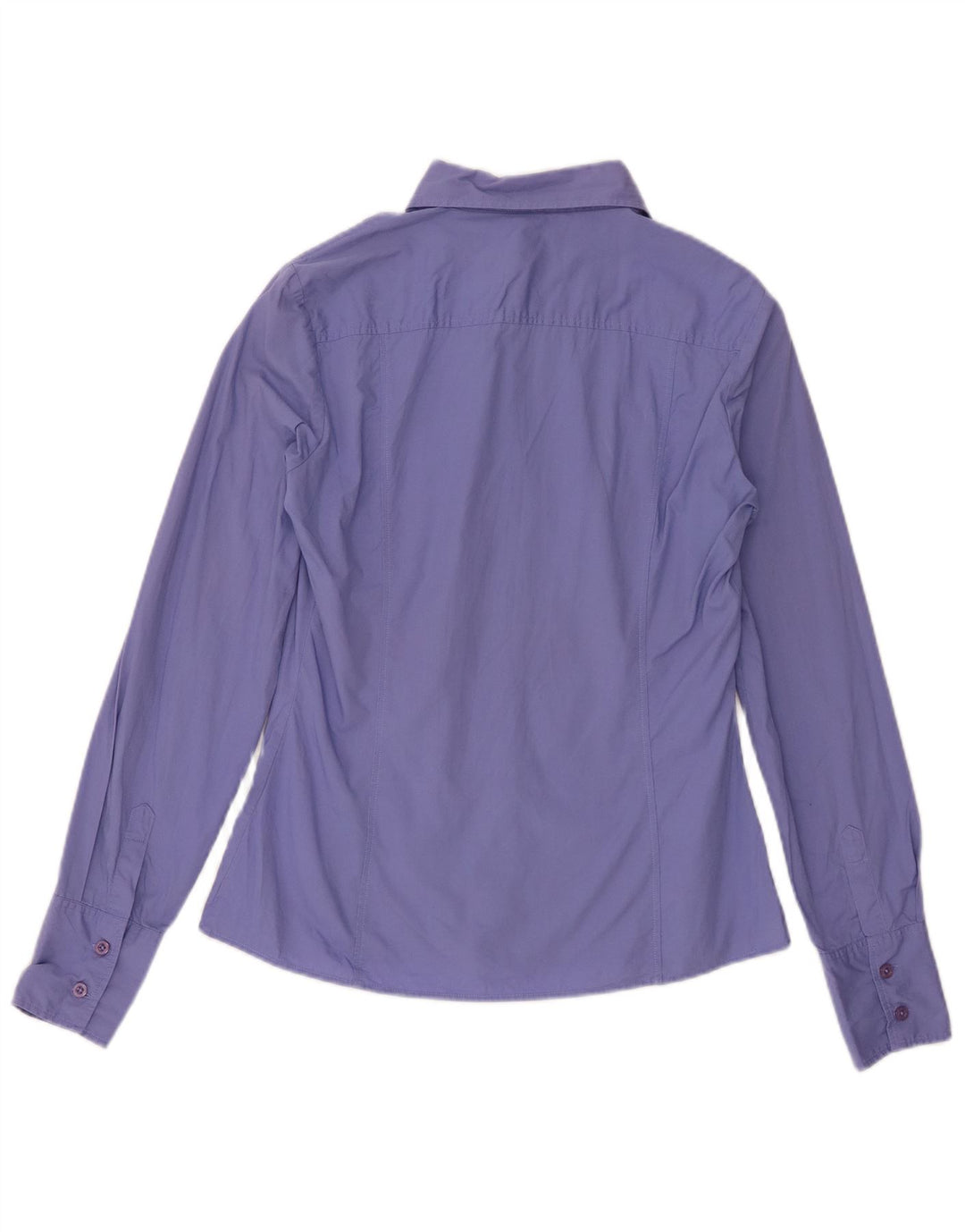 Camicia da donna Benetton UK 14 cotone viola medio