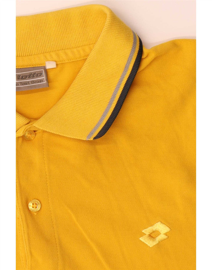 Polo da uomo Lotto XL gialla