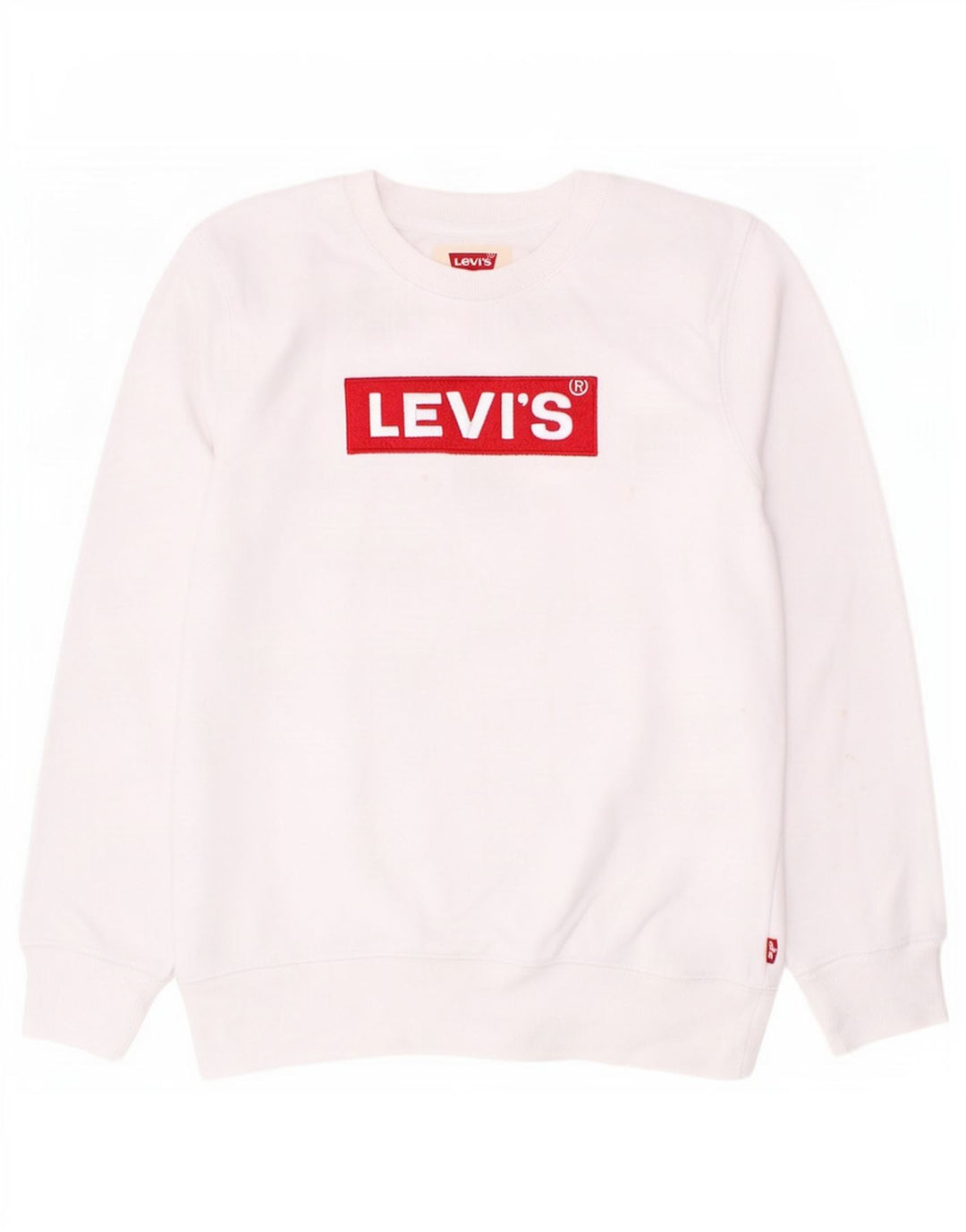 Felpa grafica per ragazzi Levi's 11-12 anni bianca