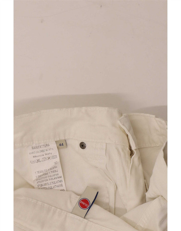 Jeans slim da donna Colmar IT 44 medio W30 L30 cotone bianco