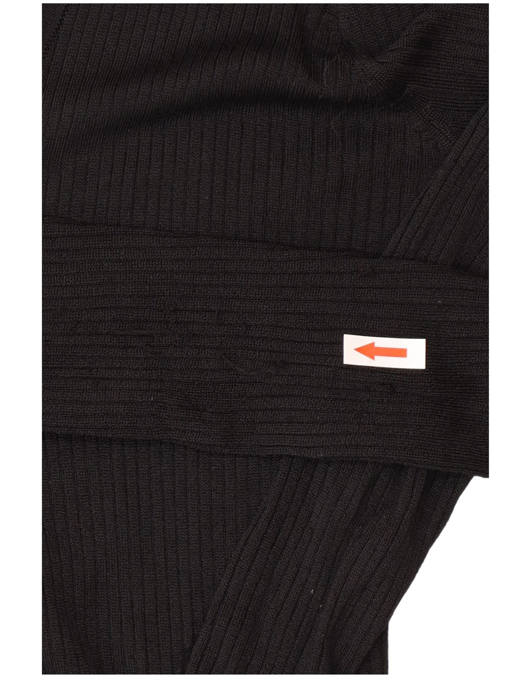 Maglione cardigan da donna Zara UK 14 grande viscosa nera