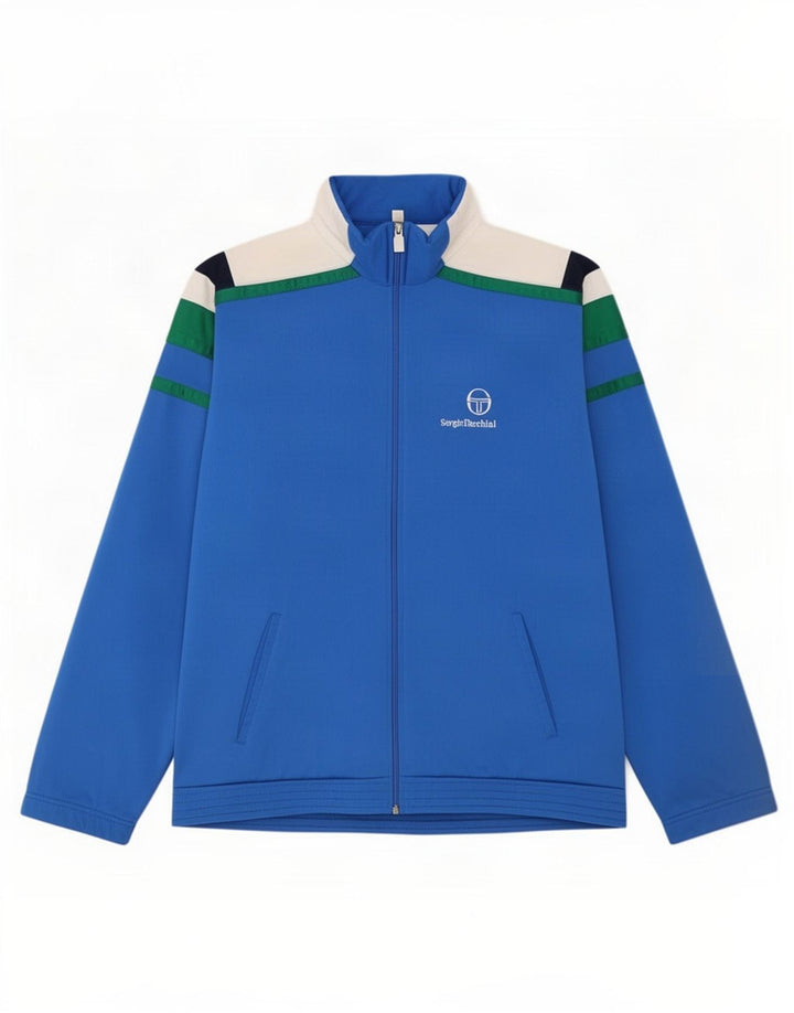 Giacca da tuta da uomo Sergio Tacchini IT 52 Large Blu Colourblock