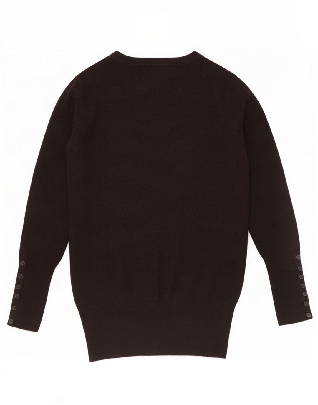 Maglione cardigan da donna Zara UK 12 Rayon nero medio