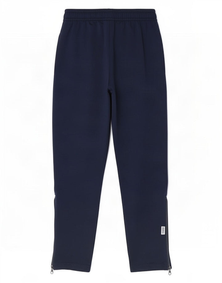 Pantaloni della tuta Adidas Climalite da ragazzo 7-8 anni in poliestere blu navy