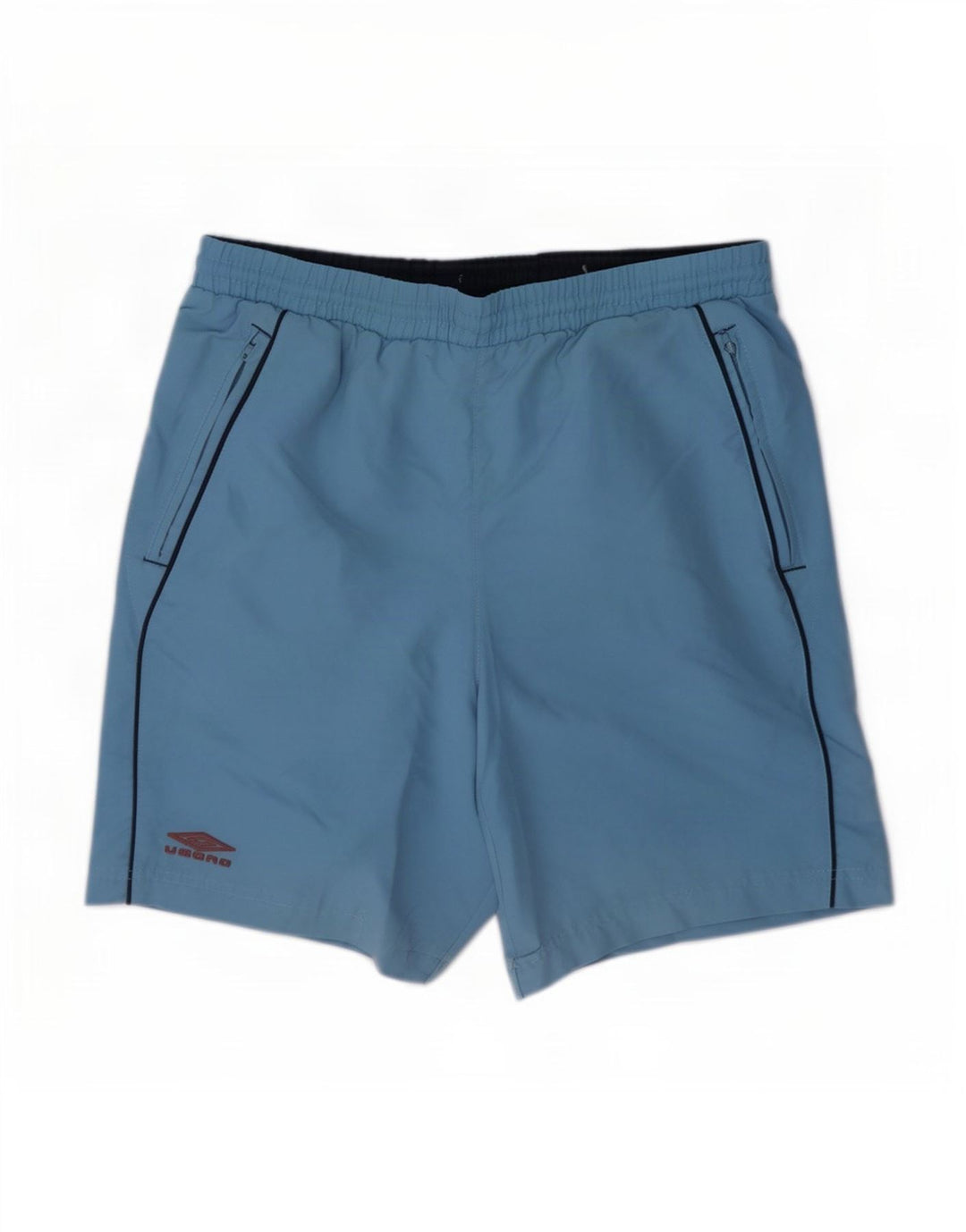 Pantaloncini sportivi grafici da uomo Umbro piccoli in poliestere blu